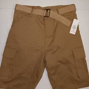 WICKED STITCH  KAHKI STYLE CARGO SHORTS